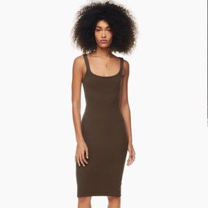 Aritzia Hush Knit Tank Dress